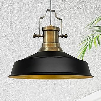 Bamyum Asletl Industrial aus Metall Vintage, Hängelampe